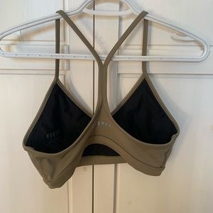 NoBull - V-NECK SPORTS BRA - brown